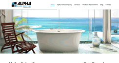Desktop Screenshot of alphasalesco.com